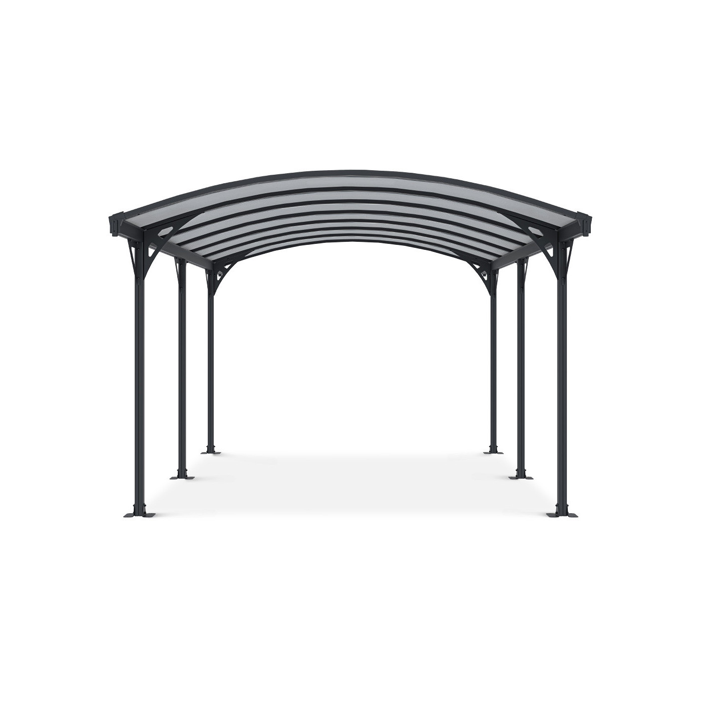 Wiata garażowa jednospadowa - MONTANA - 3,1x4,3m