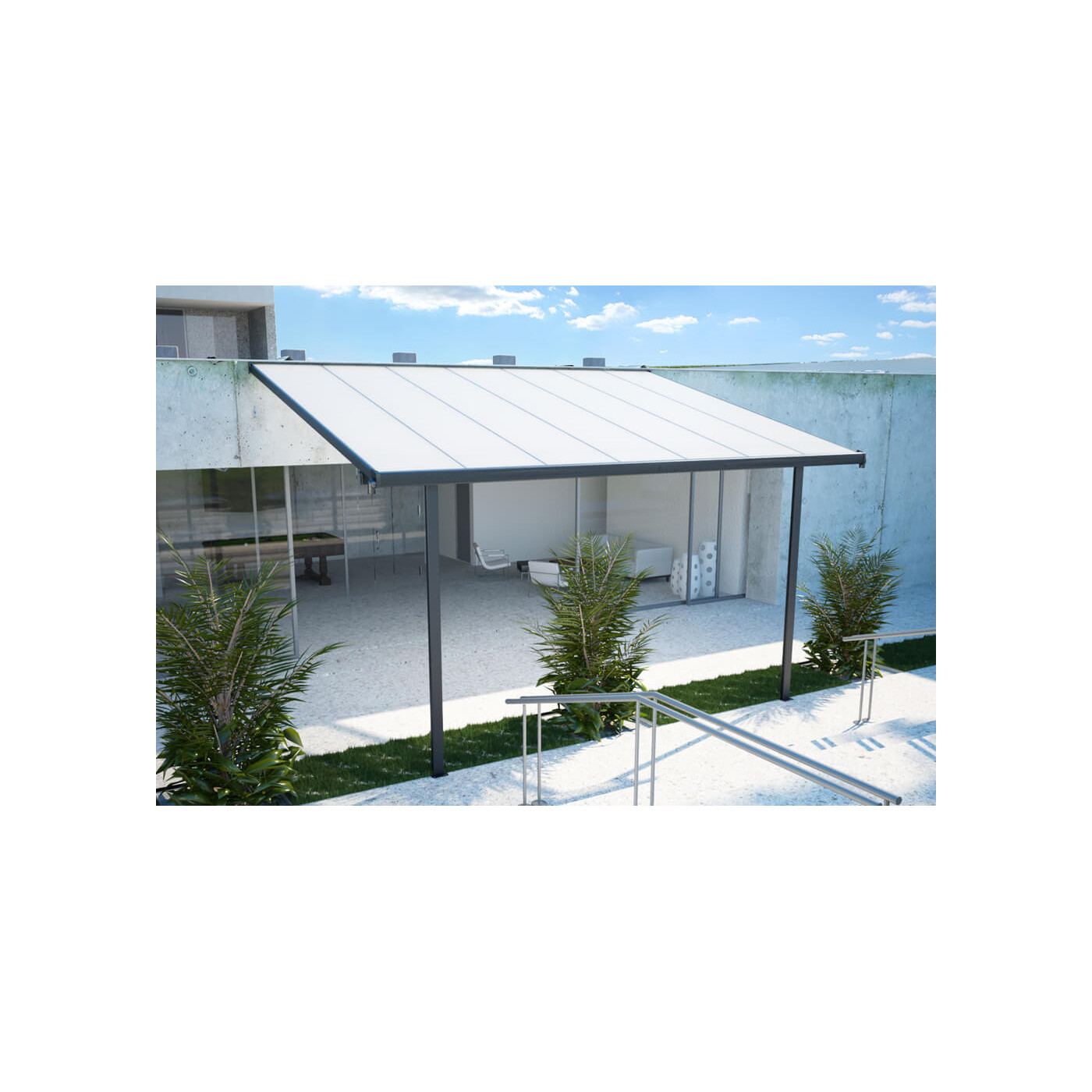 Zadaszenie tarasowe ATLANTA 3x4,4m - FocusGarden
