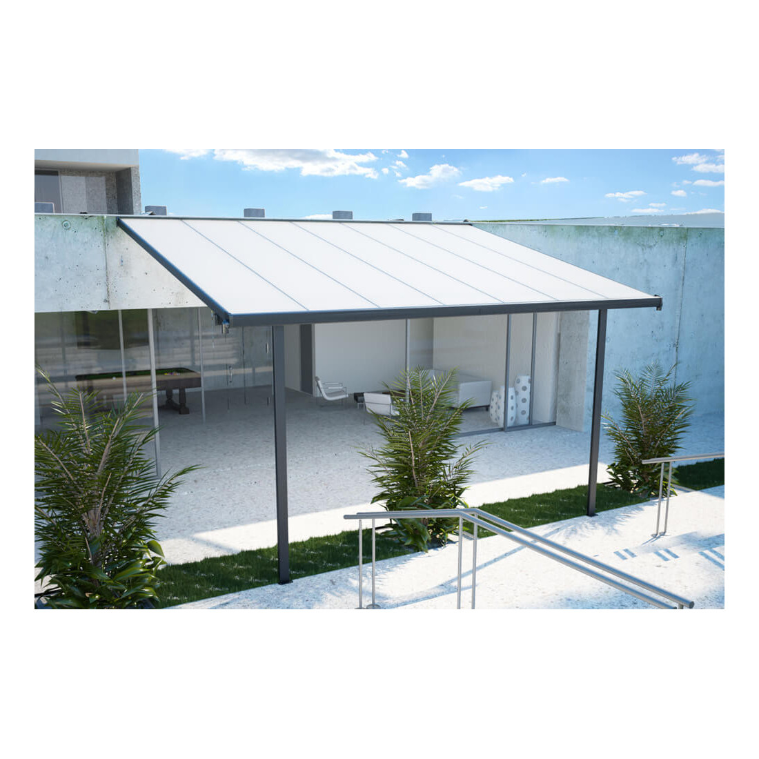 Zadaszenie tarasowe ATLANTA 3x4,4m - FocusGarden