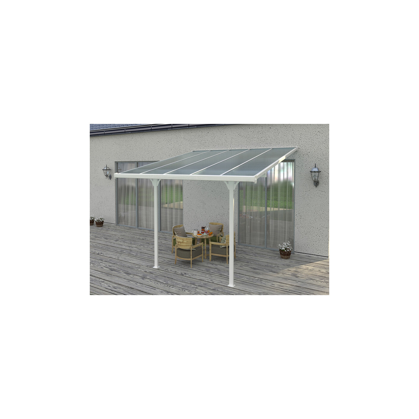 Daszek tarasowy ATLANTA 3x3,1m - FocusGarden