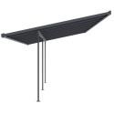 Wiata tarasowa aluminiowa Hardmaister ATLANTA Cold Grey