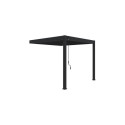Przyścienna pergola ELEGANCE WALL 3x3 Anthracite - Gutroof
