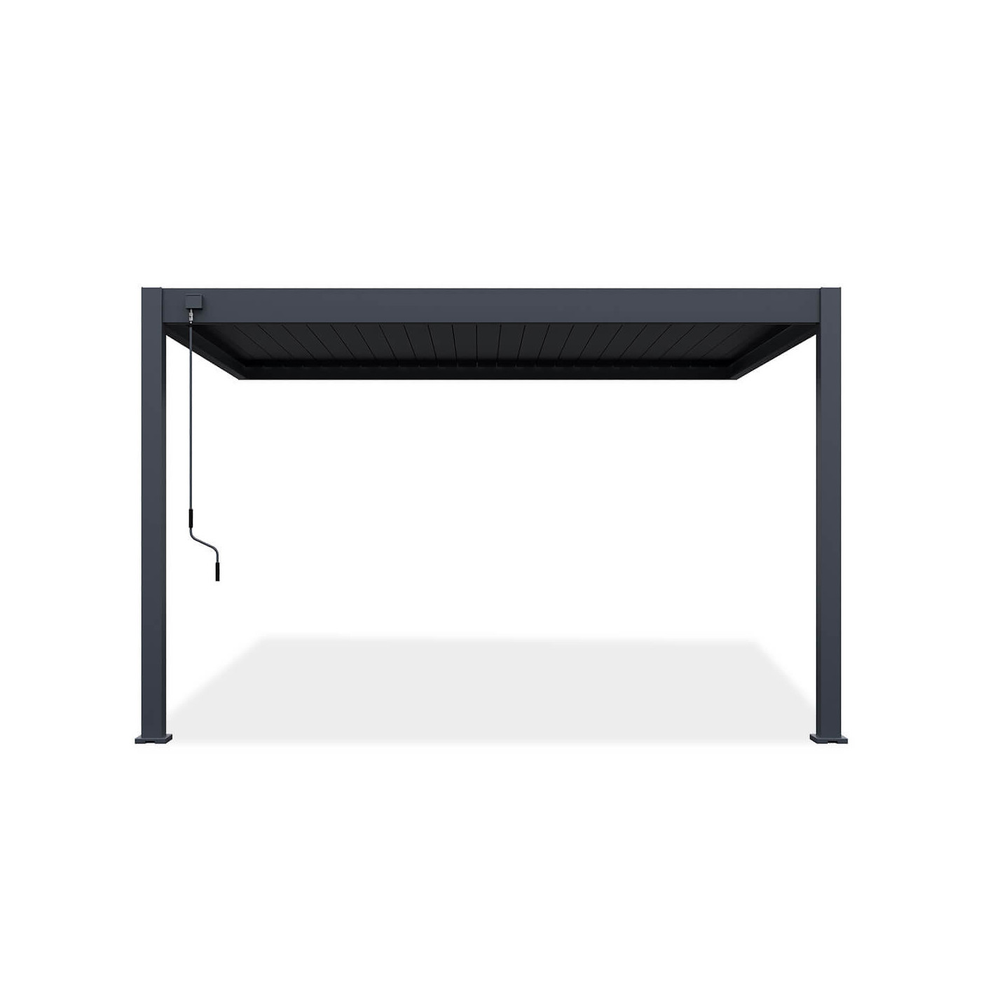 Cechy - przyścienna pergola ELEGANCE WALL 3x4 Anthracite - Gutroof