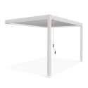 Bok pergoli ELEGANCE WALL 3x4 White - Gutroof