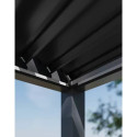 Oświetlenie LED aluminiowej pergoli ELEGANCE WALL AUTOMATIC 3x4 od Gutfoof