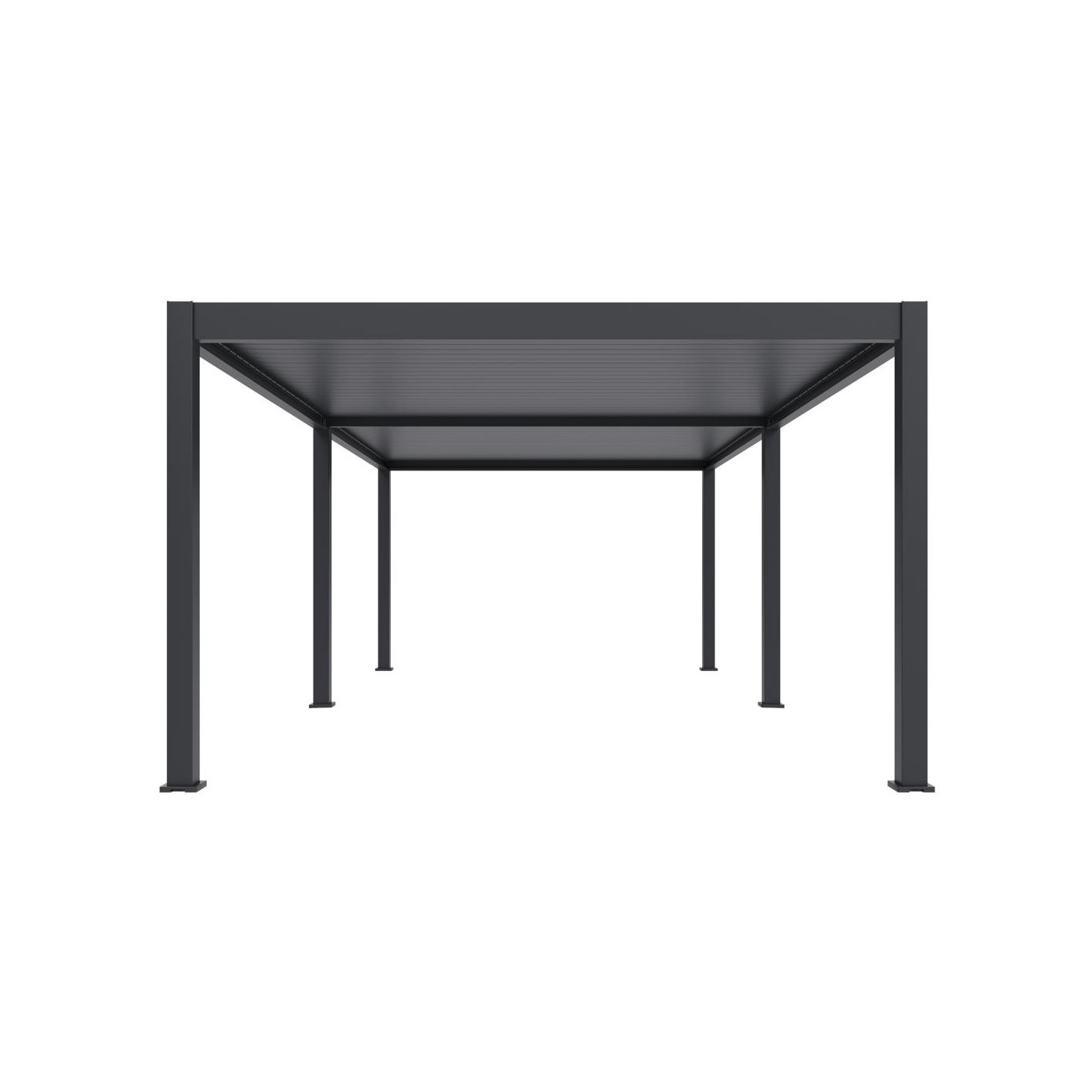 Pergola elektryczna 4x8 Gutroof DELUXE PRO LED Anthracite