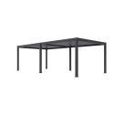 Pergola elektryczna 4x8 Gutroof DELUXE PRO LED Anthracite