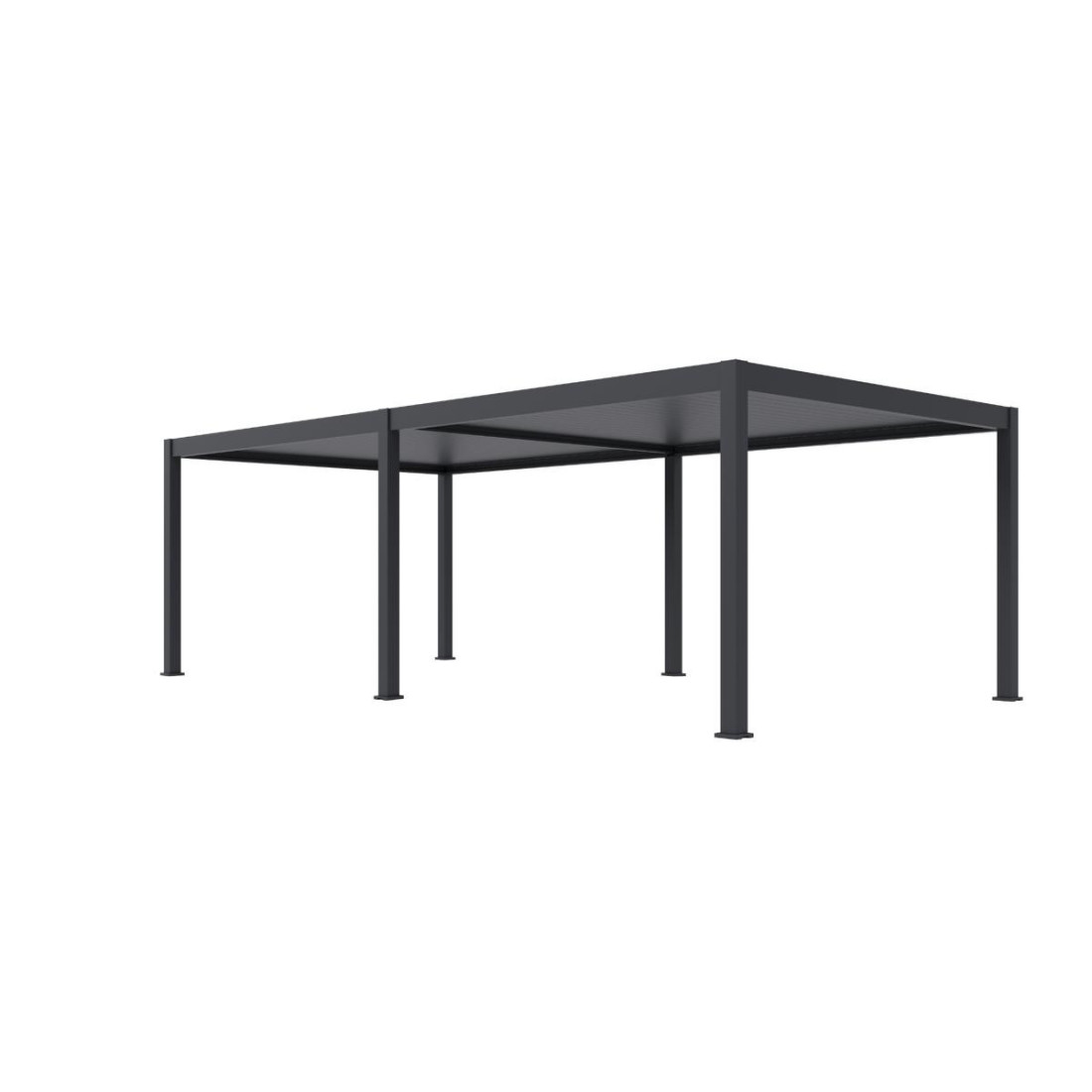 Pergola elektryczna 4x8 Gutroof DELUXE PRO LED Anthracite