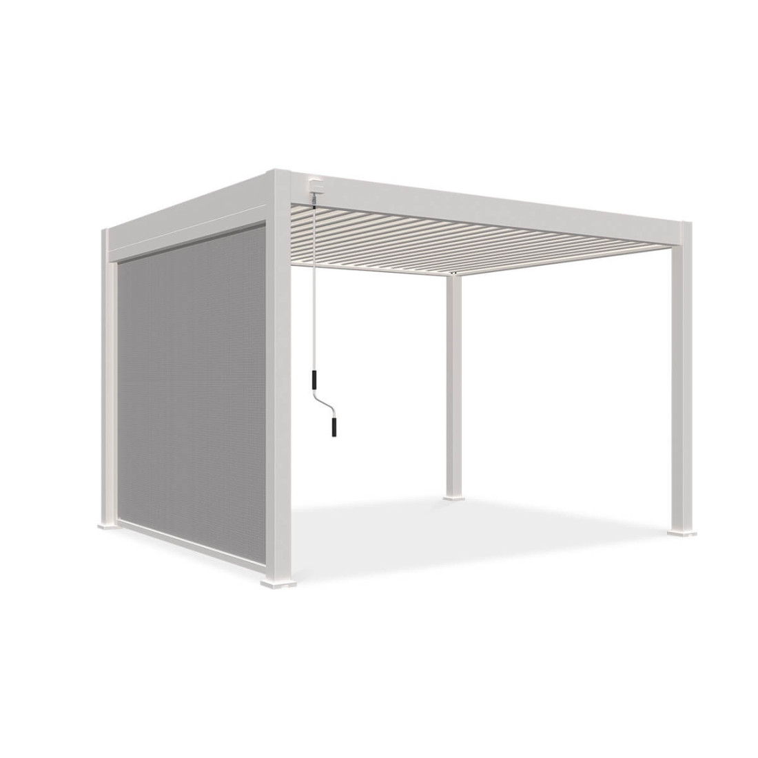 Roleta opuszczana do pergoli ELEGANCE/DELUXE/FUSION 3 m White - Gutroof