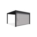 Roleta opuszczana do pergoli ELEGANCE/DELUXE/FUSION 4 m Anthracite - Gutroof