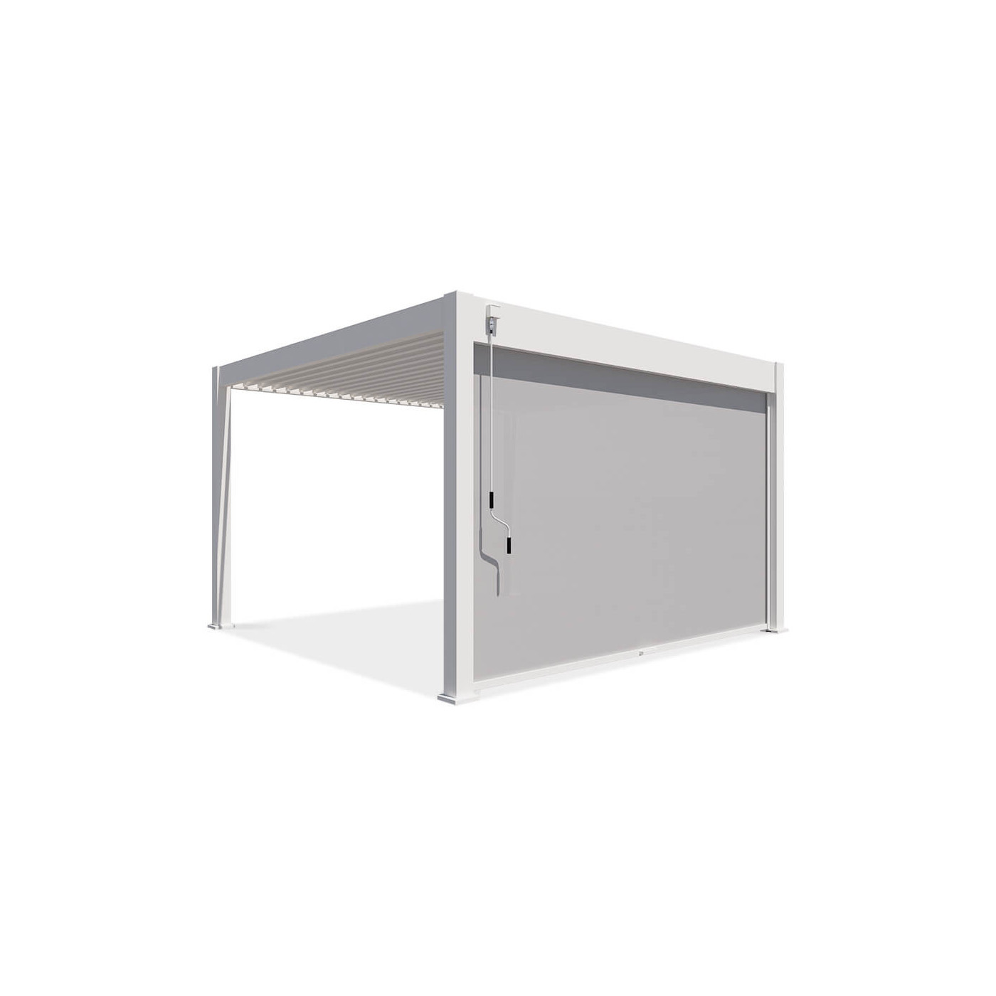 Roleta opuszczana do pergoli ELEGANCE/DELUXE/FUSION 4 m White - Gutroof