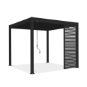 Panel żaluzjowy poziomy do pergoli ELEGANCE/DELUXE/FUSION 1 m Anthracite - Gutroof