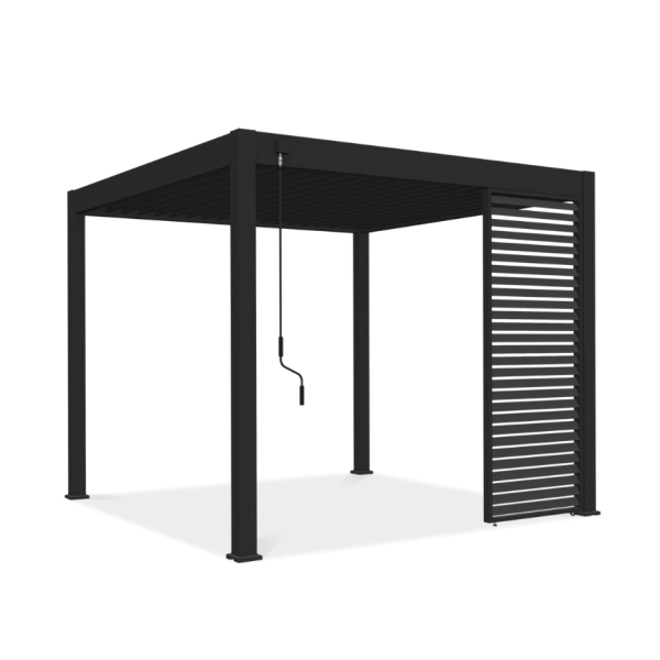 Panel żaluzjowy poziomy do pergoli ELEGANCE/DELUXE/FUSION 1 m Anthracite - Gutroof