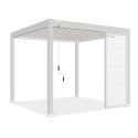 Panel żaluzjowy poziomy do pergoli ELEGANCE/DELUXE/FUSION 1 m White - Gutroof
