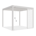 Panel żaluzjowy poziomy do pergoli ELEGANCE/DELUXE/FUSION 1 m White - Gutroof