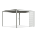Panel żaluzjowy poziomy do pergoli ELEGANCE/DELUXE/FUSION 1.3 m White - Gutroof