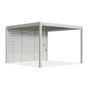 Panele żaluzjowe poziome do pergoli ELEGANCE/DELUXE/FUSION 1.3 m White - Gutroof