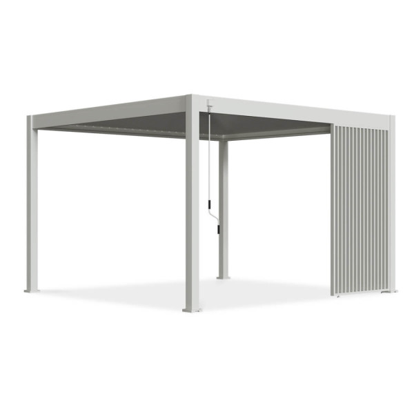 Panel żaluzjowy pionowy do pergoli ELEGANCE/DELUXE/FUSION 1.3 m White - Gutroof