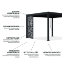 cechy - panel dekoracyjny o szerokości 100 cm