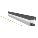 Wymiary - oświetlenie LED do pergoli 3m x 2 Anthracite - Gutroof