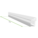 Wymiary - Oświetlenie LED do pergoli 3m x 2 White - Gutroof