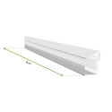 wymiary oświetlenie LED do pergoli 4m x 2 White - Gutroof