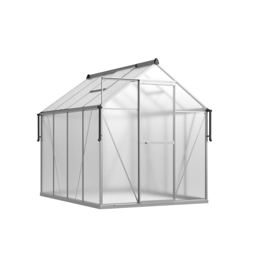 Szklarnia z wytrzymałego poliwęglanu + system Slide-In 183x245cm