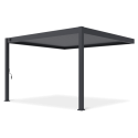 Pergola Przyścienna DELUXE Wall 3,6x4 Antracyt | Gutroof