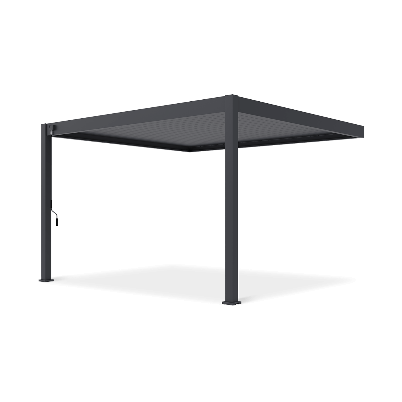 Pergola Przyścienna DELUXE Wall 3,6x4 Antracyt | Gutroof