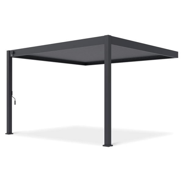 Pergola Przyścienna DELUXE Wall 3,6x4 Antracyt | Gutroof