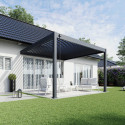 Pergola Przyścienna DELUXE Wall 3,6x4 Antracyt | Gutroof