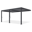  Pergola Przyścienna DELUXE Wall 3,6x5,3 Antracyt | Gutroof