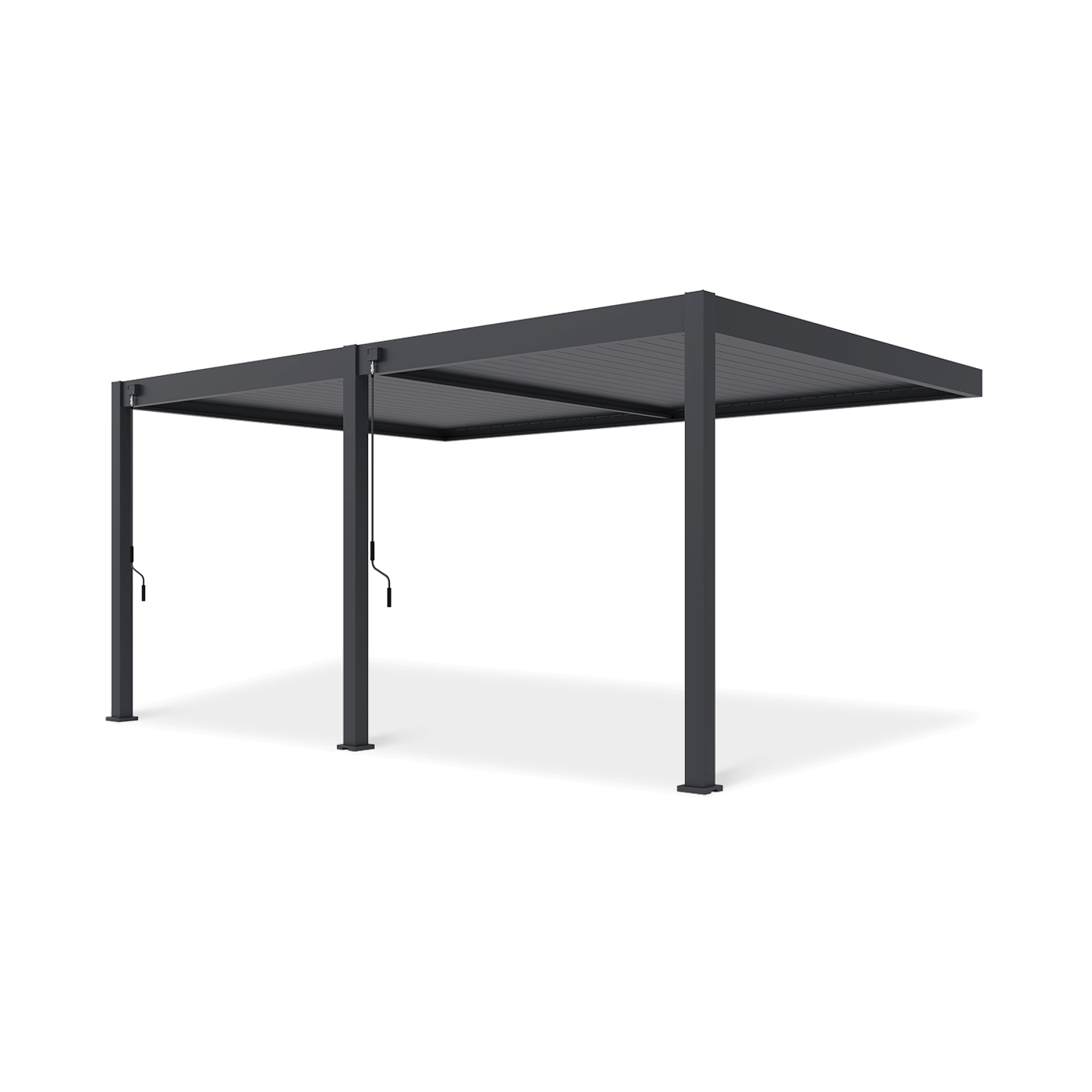  Pergola Przyścienna DELUXE Wall 3,6x5,3 Antracyt | Gutroof