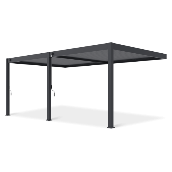 Pergola ogrodowa DELUXE Wall 3,6x6 Antracyt | Gutroof